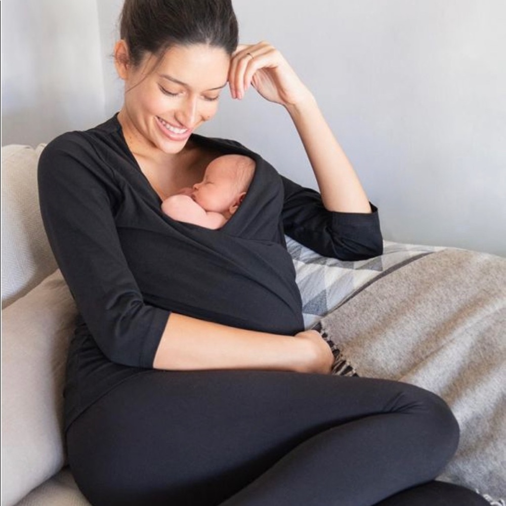 Seraphine Maternity Skin-to-Skin baby-wearing top